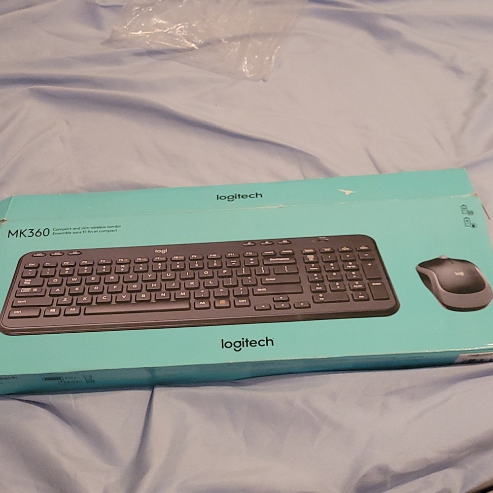 MK360 compact and slim wireless combo Ensemble sans fil fin et compact